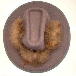 Vintage Lancaster Golden West San Francisco Ostrich Rancher Hat 🤎🪶